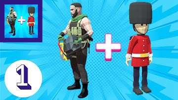 Merge Army: Military War Walkthrough Gameplay Tutorial Part 1 || For Android and iOS