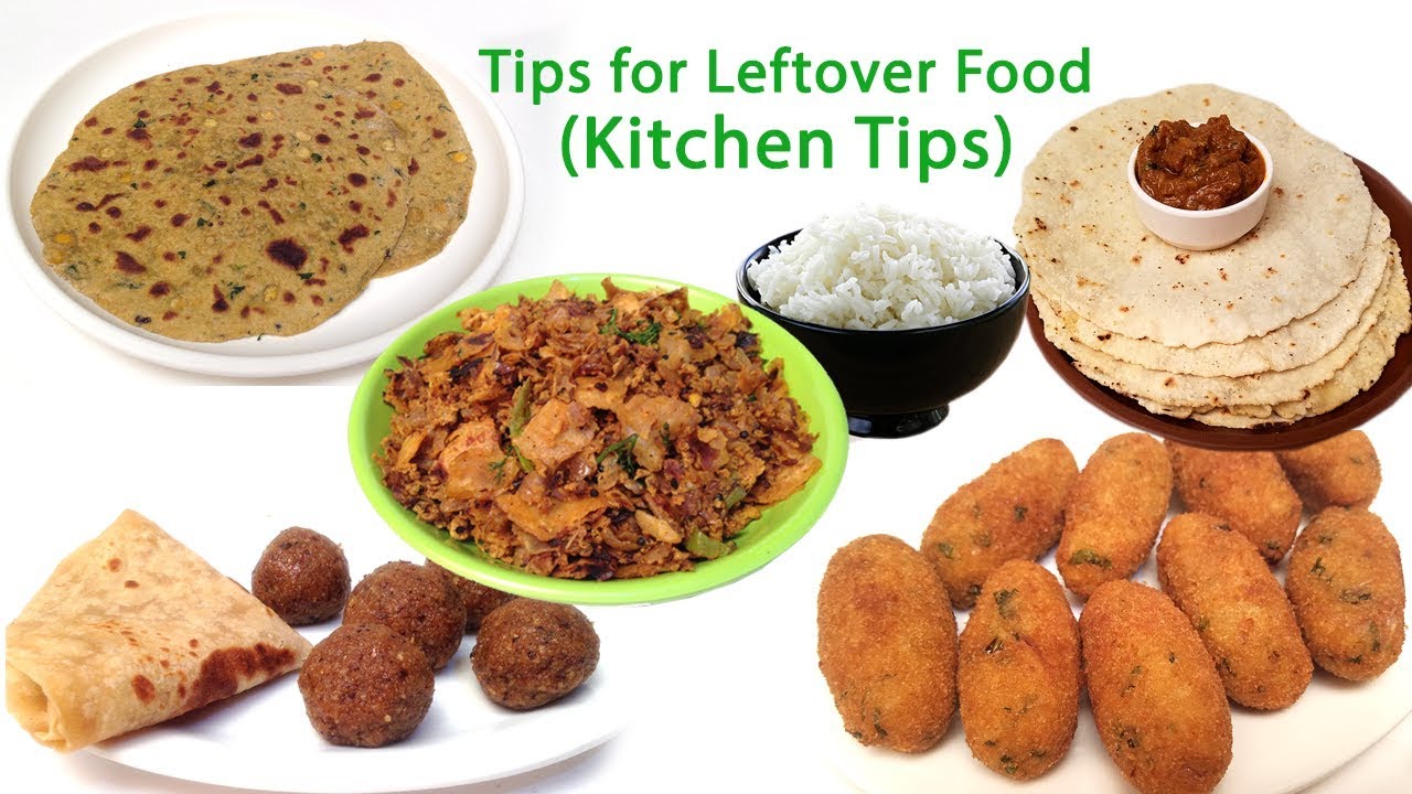 Tips for leftover Food | Amazing Kitchen Tips & Tricks | Recipes from Leftovers |  Cooking Hacks | Hyderabadi Ruchulu