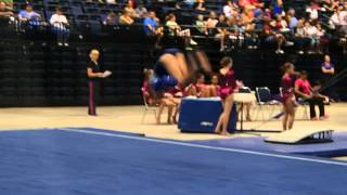 Bay City Gymnastics: Morgan's Level 5 USAG Floor Routine- Lefty
