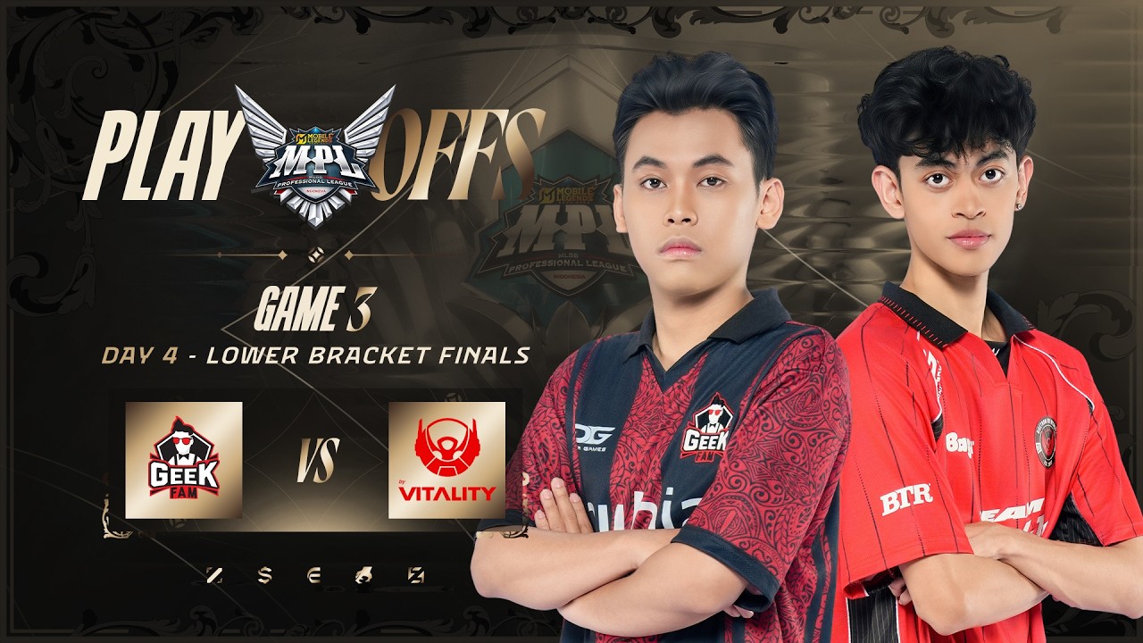 GEEK vs BTR | Playoffs Day 4 | Game 3 | #MPLIDS17