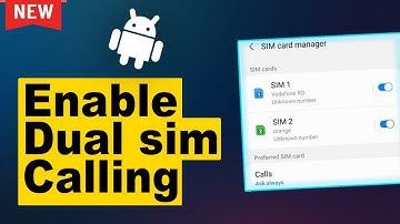 How to enable dual sim calling ask for sim 1 sim 2 [ 2025 ] ANY Android Phone
