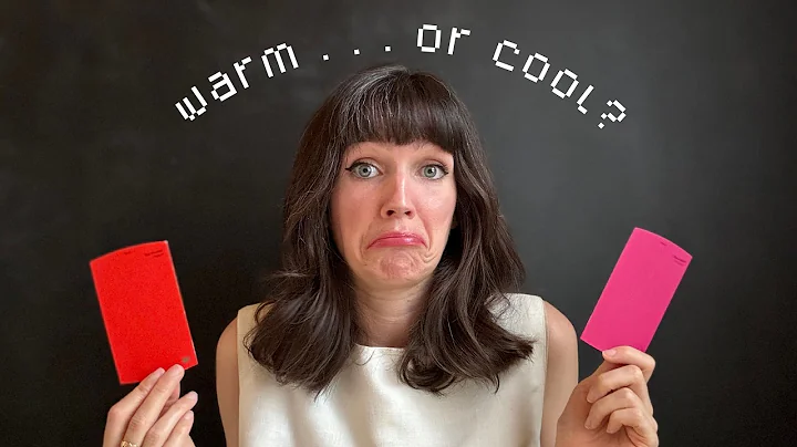 I did my own COLOR ANALYSIS for ✨FREE✨ using paint chips from the hardware store