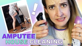 What You Don't Know About HOUSE CLEANING as an AMPUTEE!