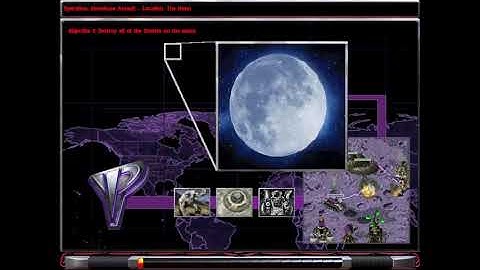 Red Alert2 Yuri Resurgence Campaign Mission 13  (Moonbase Assault) 1080P Walkthrough No Commentary