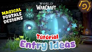 World Of Warcraft 4 Creative Portal Exit Ideas Housing Step By Step Tutorial