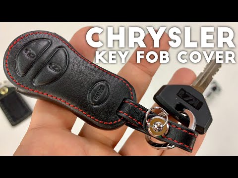 Black Leather Key Fob Remote Cover Review