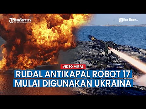 Ukraina Mulai Gunakan Rudal Anti-Kapal Robot 17 Bantuan NATO, Rusia Ketakutan?