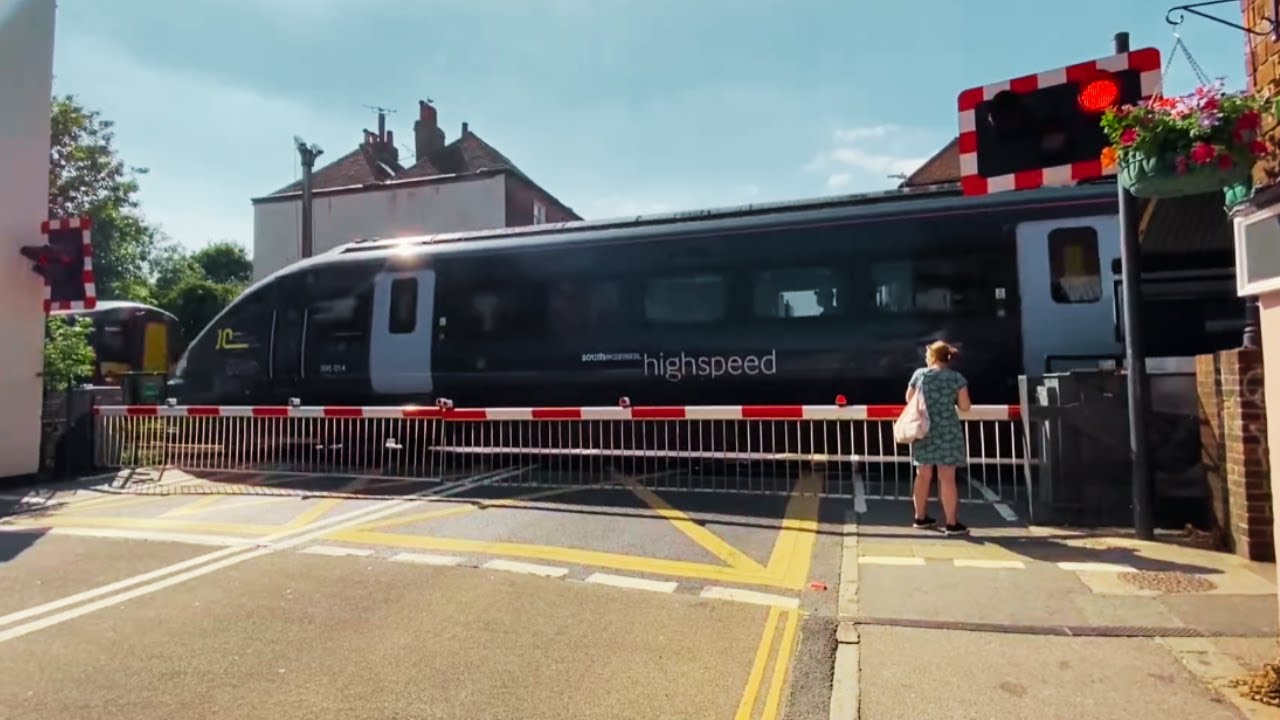 Canterbury St Dunstans Level Crossing, Kent