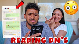 I Read My Little Sister & Her NEW Boyfriend's DM's... (I'm furious!)