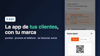 App de clientes (Aili) · Así se ve tu negocio en el teléfono de tu cliente