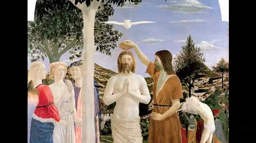 Qual è la particolare iconografia del Battesimo di Cristo?