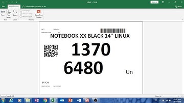 QR code - barcode Label generator in VBA excel