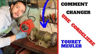 🔧COMMENT REMPLACER CORDELIERE TOURET A MEULER ?🔵