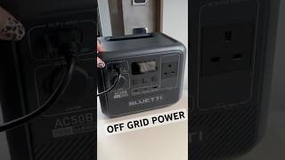 Off Grid Power Hack! #caravan #caravaning #vanlife #offgrid #bluetti #powerbank #solarpower