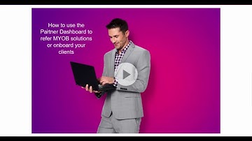 How to refer via your MYOB Dashboard