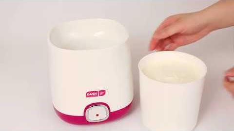 Dash Bulk Yogurt Maker Machine with One Touch Display + BPA-Free Storage Container & Lid
