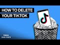 How to permanently delete your TikTok account or deactivate it temporarily