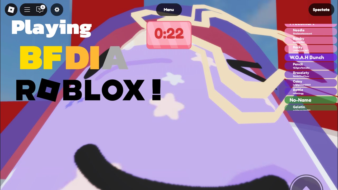 BFDIA Roblox Silly Moments YouTube 