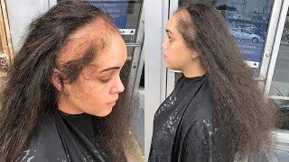 She Didn't Recognize Herself After Hair Transformation | Stunning Hair Makeover