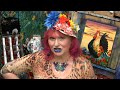 How to paint with Acrylic on Canvas Sassy Rooster | TheArtSherpa