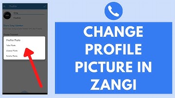How To Change Profile Picture On Zangi | Change Zangi Profile Picture 2024