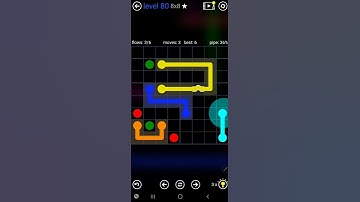 How To Solve Flow Free Bridges 8x8 Mania Pack Level 80 Board Walk Through Solution Walkthrough