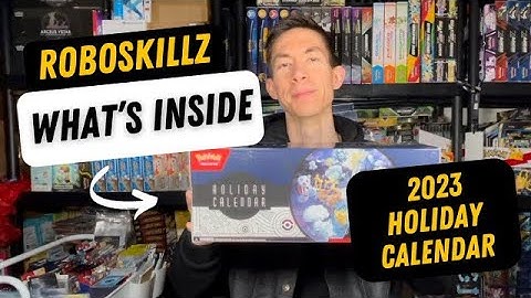 What’s Inside a 2023 Pokémon Holiday Calendar! LAST VIDEO OF 2023!