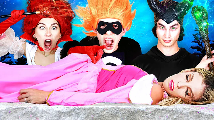 SURVIVING 24 HOURS in a Giant Princess Movie - Reb...