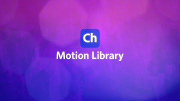 Animations at your fingertips: Motion Libraries in Character Animator | Adobe Video