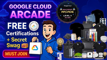Why You MUST Join Google Coud Arcade (Certifications, Swag & Secret Benefits!) #qwiklabs #arcade