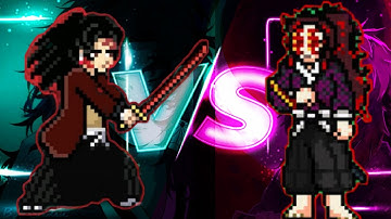 Yoriichi(New) VS Kokushibo V2 in Jump Force Mugen V9