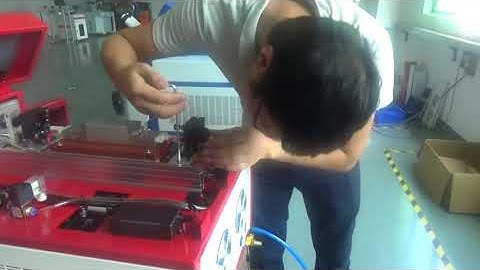 how to adjust the laser,laser welding machine manual video part 1 ----- OPTIC TECH