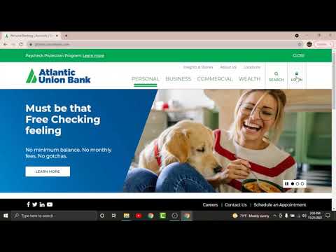How to Login Atlantic Union Bank Online Banking | Sign On atlanticunionbank.com