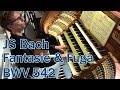 J.S. Bach - Fantasie & Fuga BWV 542 - Gert van Hoef - Martinikerk Doesburg