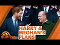 Prince Harry and Meghan Markle's UNEXPECTED reaction to Prince Philip's death | Sunrise