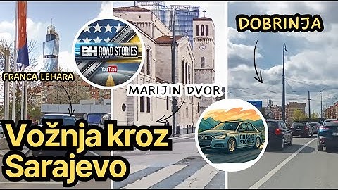 Vožnja od Marijin Dvora do Nedžarića | Kovačići, Vraca, Istočno Sarajevo, Dobrinja – Gradska ruta **