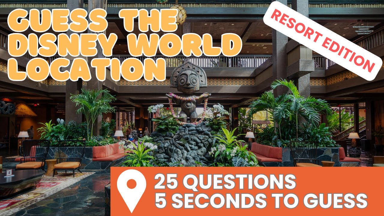 Guess the Disney World Location - Resort Edition | Geoguessing Challenge