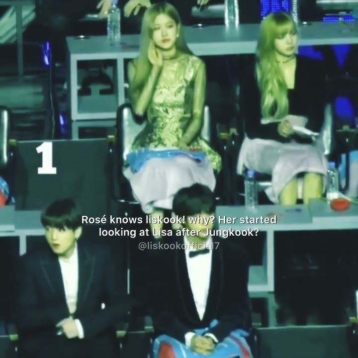 Rosé knows liskook #liskook#lizkook#liskookisreal#lizkookisreal#lisa#jungkook
