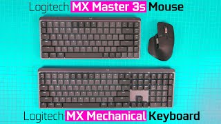 Logitech MX Mechanical Keyboard &amp; MX Master 3s Mouse - Overview