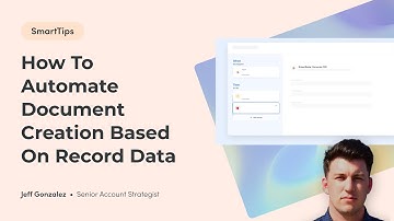 How to Automate Document Creation Based on Record Data