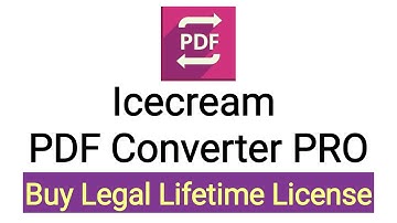 How To Buy Lifetime license of Icecream PDF Converter Pro | Amir Tech Info