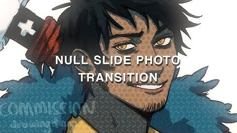 Null Slide Photo Transition - Video Star Tutorial