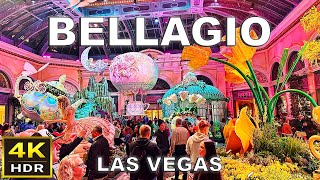 [4K HDR] Bellagio Las Vegas Walking Tour | March 2024
