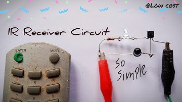 IR Receiver Circuit using Photodiode  with a Testing of remote working or not 🤔