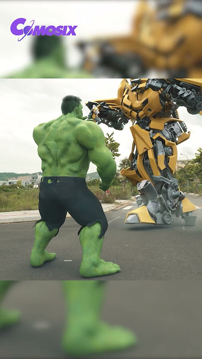 bumblebee vs hulk #paramountpictures #2024