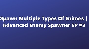 Spawn Different Types Of Enemies | Advanced Enemy Spawner EP #3 | Unreal Engine 5