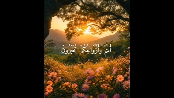 {ادْخُلُوا الْجَنَّةَ}سورة الزخرف70-71|للقارئ الشيخ: محمد اللحيدان #قران#سورة_الزخرف #محمد_اللحيدان