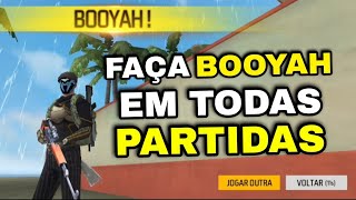 COMO PEGAR TOP GLOBAL DE ABATES NA TEMPORADA 39 DO FREE FIRE!! *faça 10 booyah seguidos*