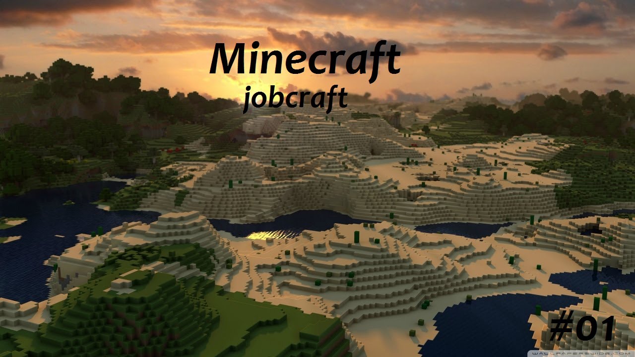Minecraft JOBCRAFT #01 - ANFANG des NEUEN PROJEKTS | MrPCGaming1000