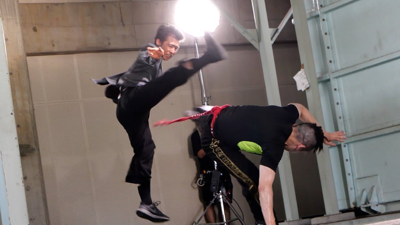 映画「英雄傳」メイキング - 躰道家 中野哲爾